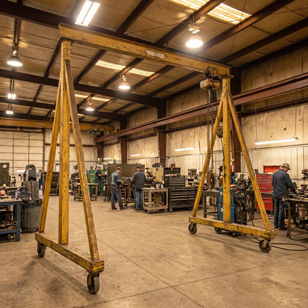 Portable Crane Workshop