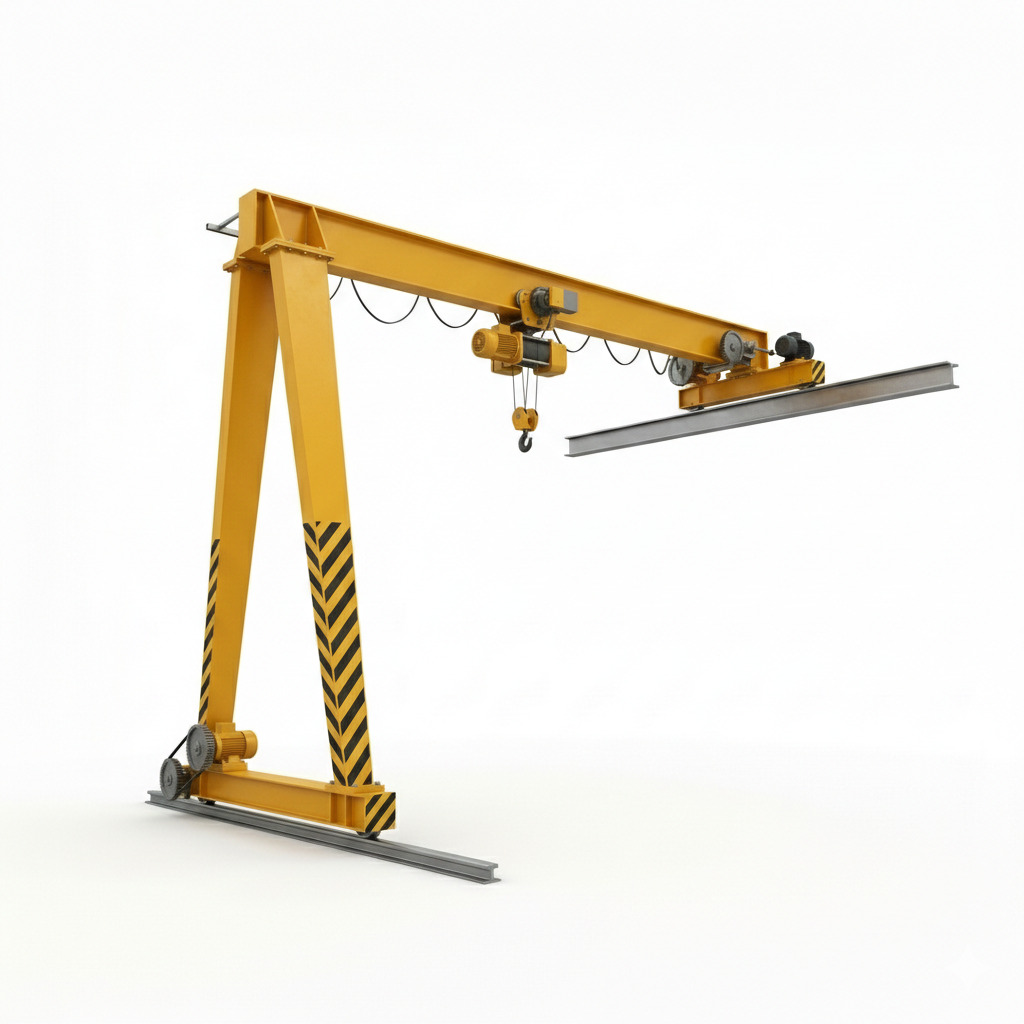 Semi Gantry Single/Double Girder Crane